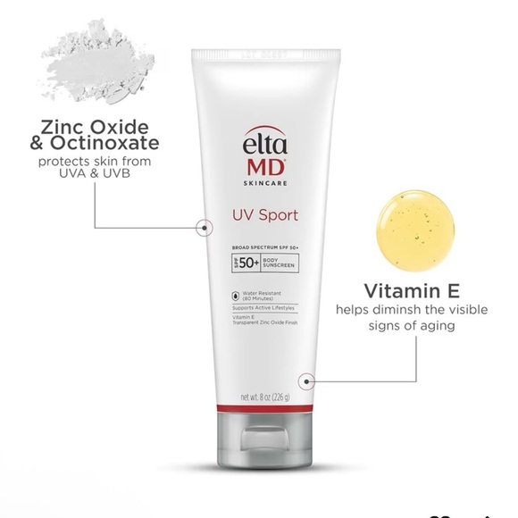 EltaMD UV Sport SPF 50+ Body Sunscreen - White - Picture 6 of 6
